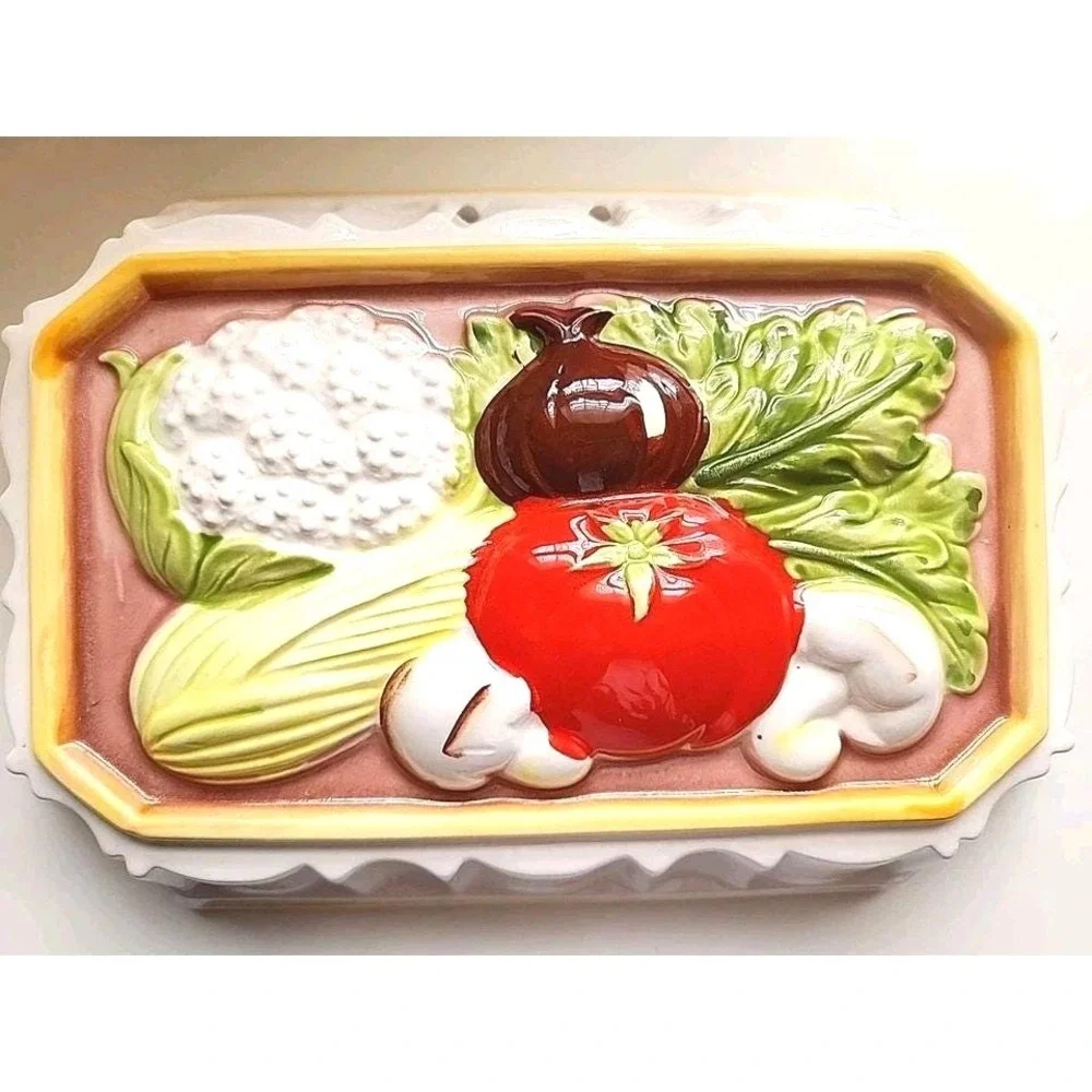 Vintage Gailstyn-Sutton‎ Towle Handcrafted Ceramic Food Mold | Wall Hanging
